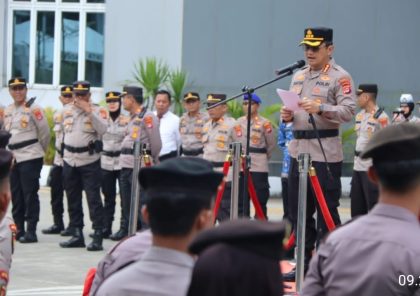 Kapolresta Tangerang Ajak Personel Tingkatkan Disiplin di Hari Kesadaran Nasional